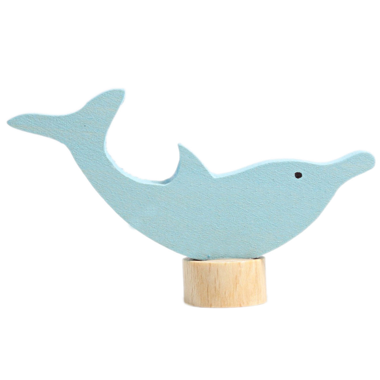 Grimms Stecker hellblauer Delfin