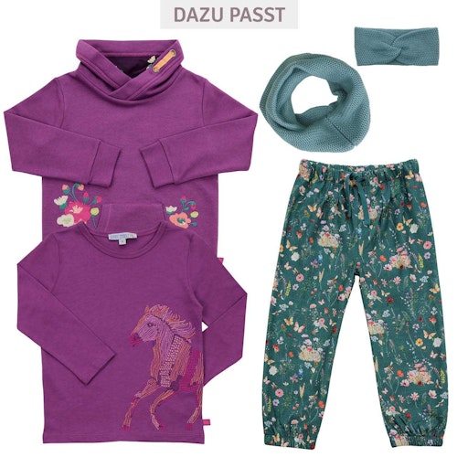 Langarmshirt mit Stickerei Mädchen