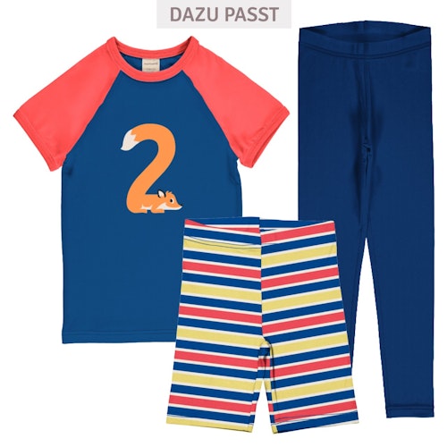 Raglanshirt kurzarm 1 Jahr Pinguin