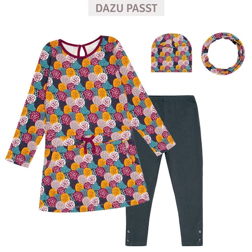 Kleid langarm Bäume