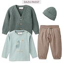 Vorschaubild Jacke People Wear Organic Strick langarm Motiv