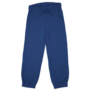 Leichte Musselinhose flieder