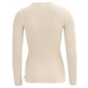 Vorschaubild Taillierter Damen Rippstrickpullover