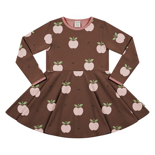 Kleid Maxomorra langarm Motiv