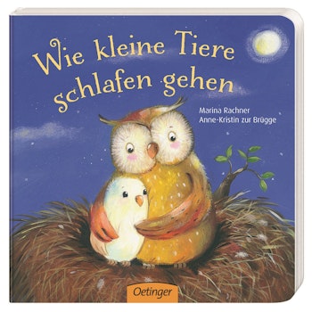 Wie kleine Tiere schlafen gehen