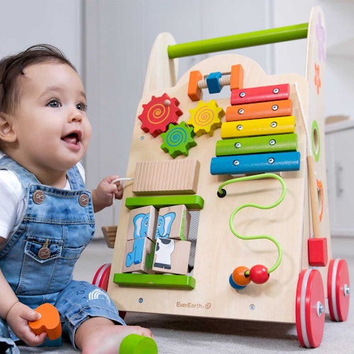 Activity Lauflernwagen aus Holz