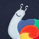 Vorschaubild T-Shirt Schnecke Aufnäher