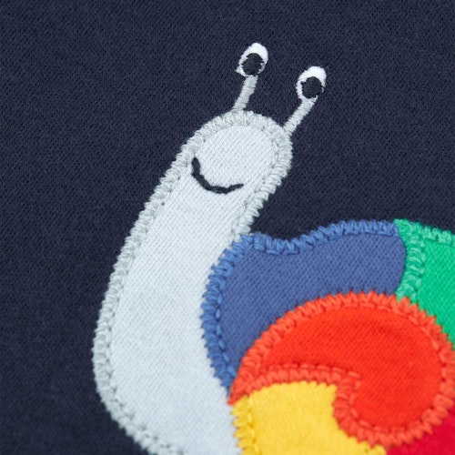 T-Shirt Schnecke Aufnäher