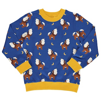 Sweatshirt blau Wolf neutral