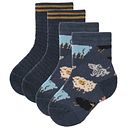Vorschaubild Frotteesöckchen blau Doppelpack