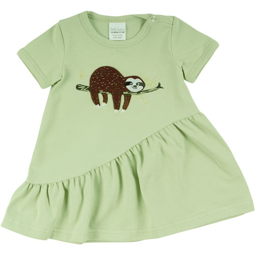 Sommerliches Kleidchen Tiger Stickerei