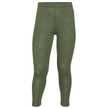 Kinder Leggings  Wolle seide beere