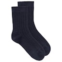 Vorschaubild Gerippte Babysocken Doppelpack