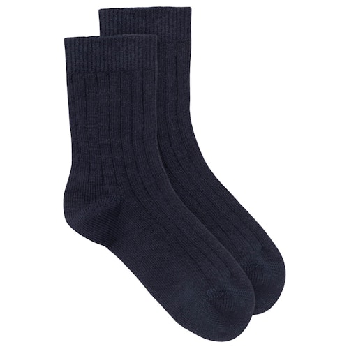 Gerippte Babysocken Doppelpack