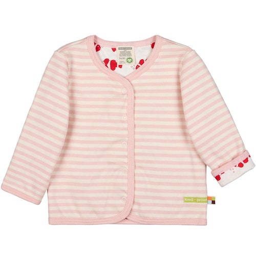 Gestreifte Wendejacke