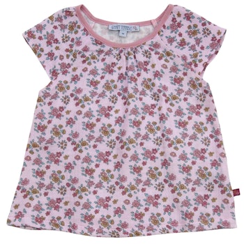 Musselin Shirt kurzarm ocker