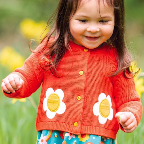 Strickjacke Gänseblümchen