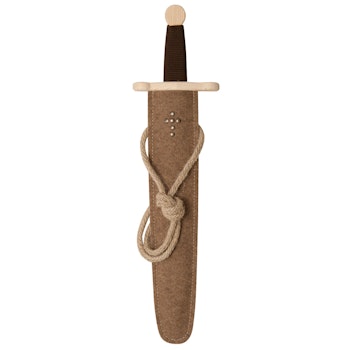 Schwertset mit gebundenem Griff Länge 48 cm