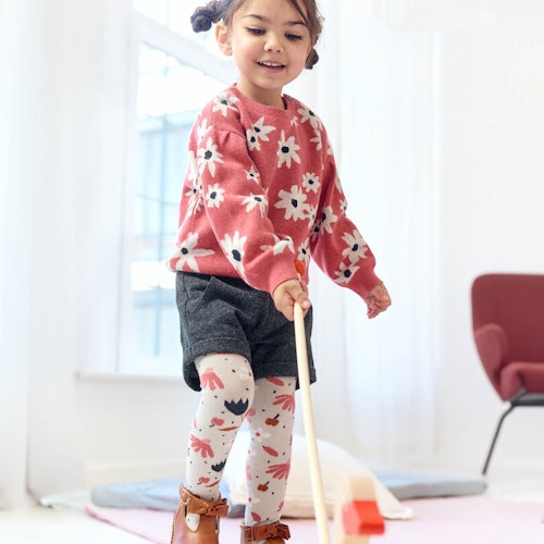 Strumpfhose Blumen Strumpfhose Blumen