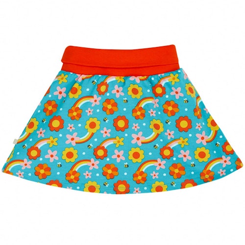 Bündchen Rock mit Shorts - 2in1