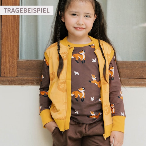 Weiches Langarmshirt mit Alloverprint  Weiches Langarmshirt mit Alloverprint