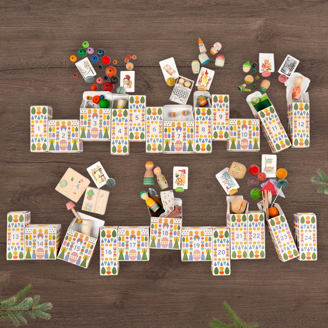 Grapat Adventskalender über 200 Teile open play - 2026
