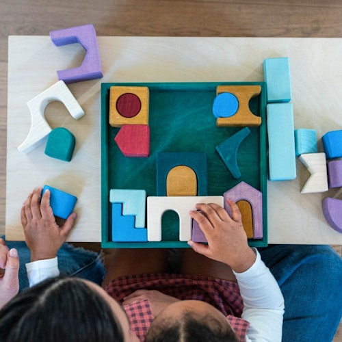 Kleiner Baukasten Floors 26 Elemente im Rahmen