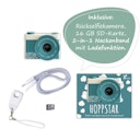 Vorschaubild Kinder Kamera Popcorn blau ab 3 Jahren