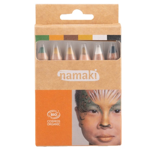 Kinder Schminkstifte Wilde Tiere – 6 Farben