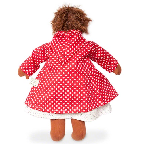 Nanchen Puppenkleidung Tupfenmäntelchen, 38 cm Stoffpuppe