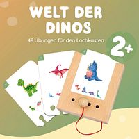 Erste Übungen - Welt der Dinos 2 J. Kartensatz (ohne Lochkasten)