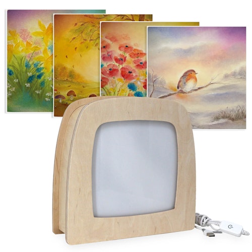 Lampen Starter-Set Baukje Exler Lampe mit 4 Silhouetten