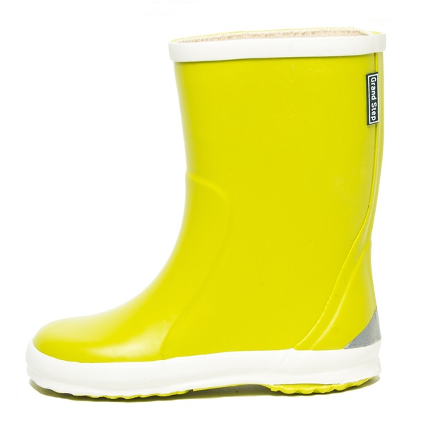 Kinder Gummistiefel Naturkautschuk Biobaumwolle Hellgruen