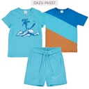 Vorschaubild Weite Jersey Shorts uni