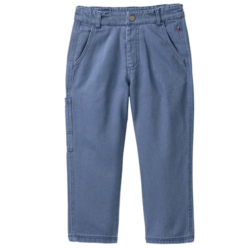 Edle Twill-Stretch Hose hellblau
