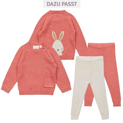 Baby Strickpullover Häschen