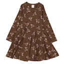 Vorschaubild Florales Flatterkleid langarm