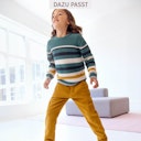 Vorschaubild Lockerer Strick Pullover