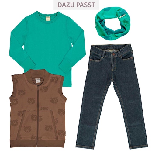 Sweat Schlauchschal im Mono Design