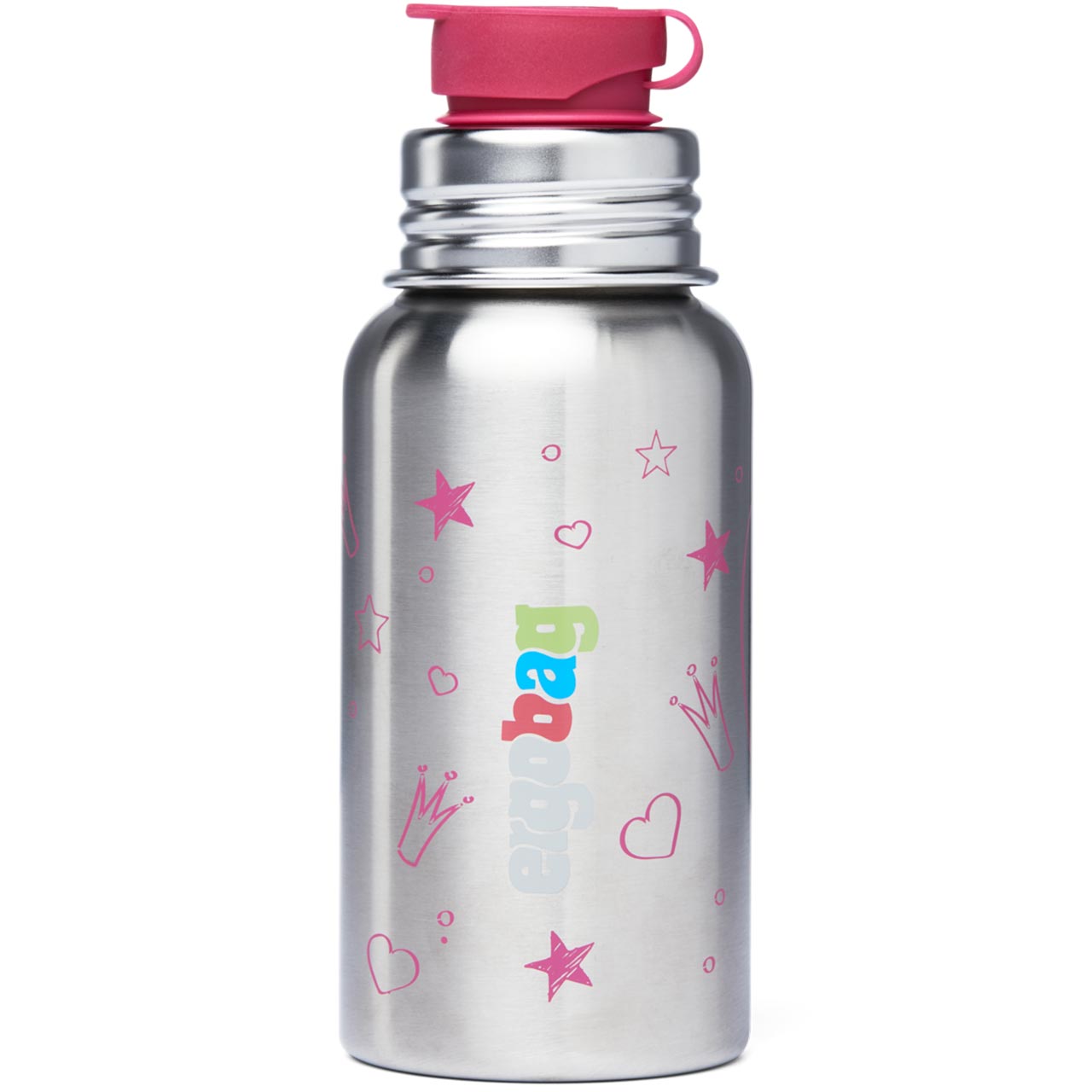 Edelstahl Trinkflasche „Prinzessin“ 0,5 l