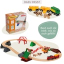 Vorschaubild Bauernhof Zug Set 5 Teile ab 3 Jahren