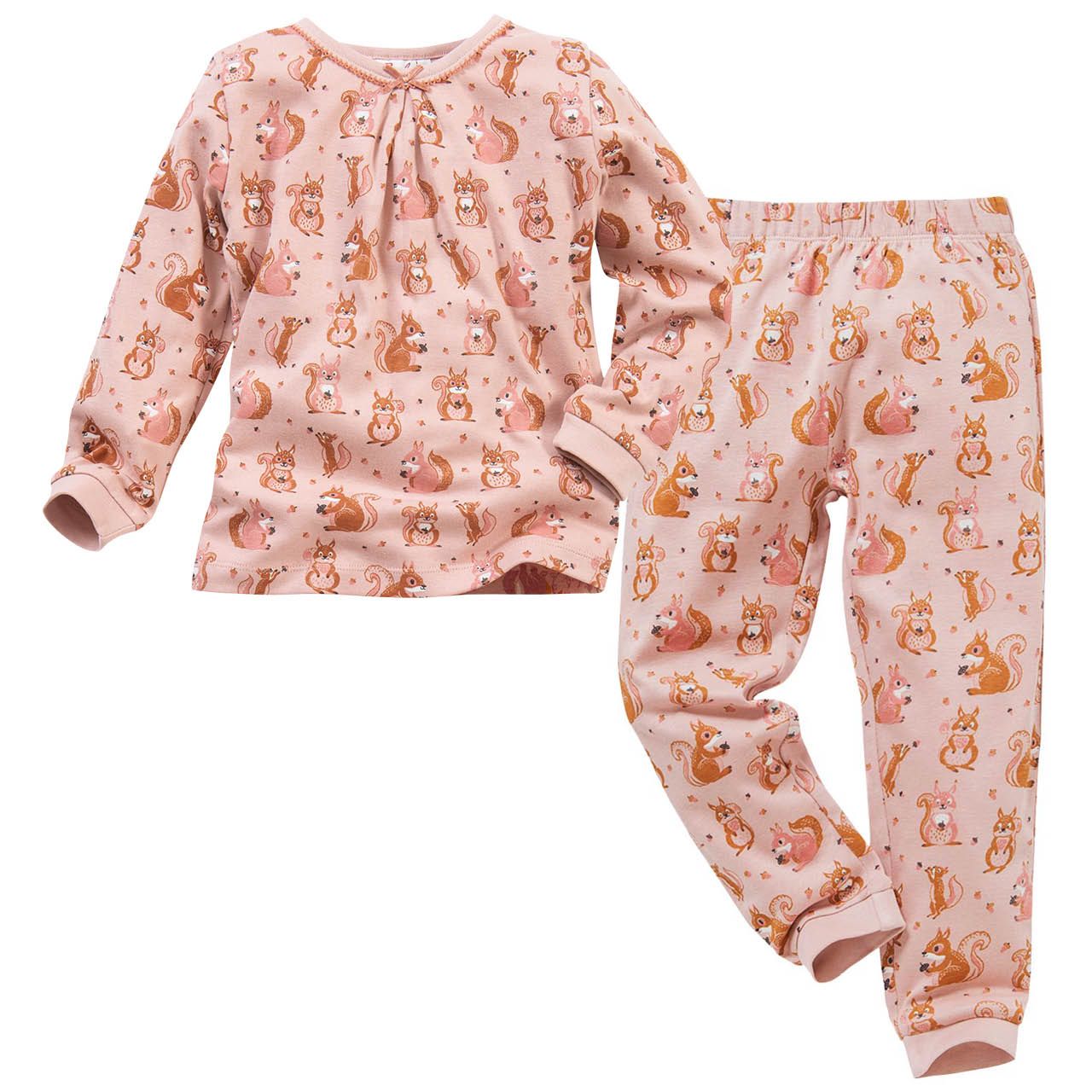 Schlafanzug People Wear Organic langarm Motiv