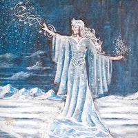 Silhouette Nathaniel Santa Cruz - Schneekönigin