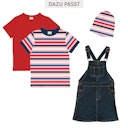 Vorschaubild Jeanskleid mit Latzträgern