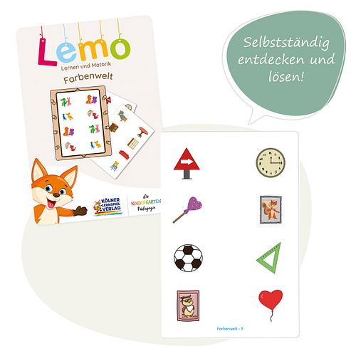 Lemo Kartensatz Farbenwelt ab 4 J.
