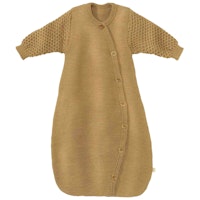 Langarm Strick-Schlafsack Wolle