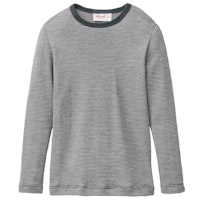 Langarmshirt Wolle Seide