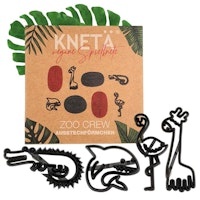 Ausstechförmchen Knete Zootiere