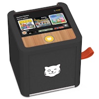 Tigerbox – schwarze Hörbox für Kinder