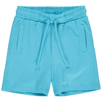 Weite Jersey Shorts uni himmelblau